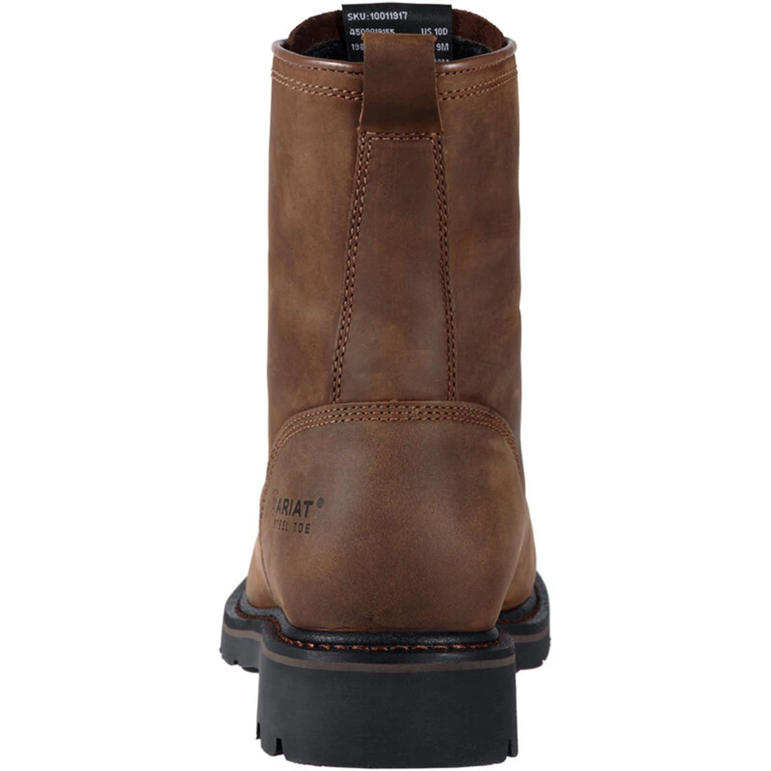 Ariat Men's Cascade 8" Wide Square Toe Work Boot - Image 4