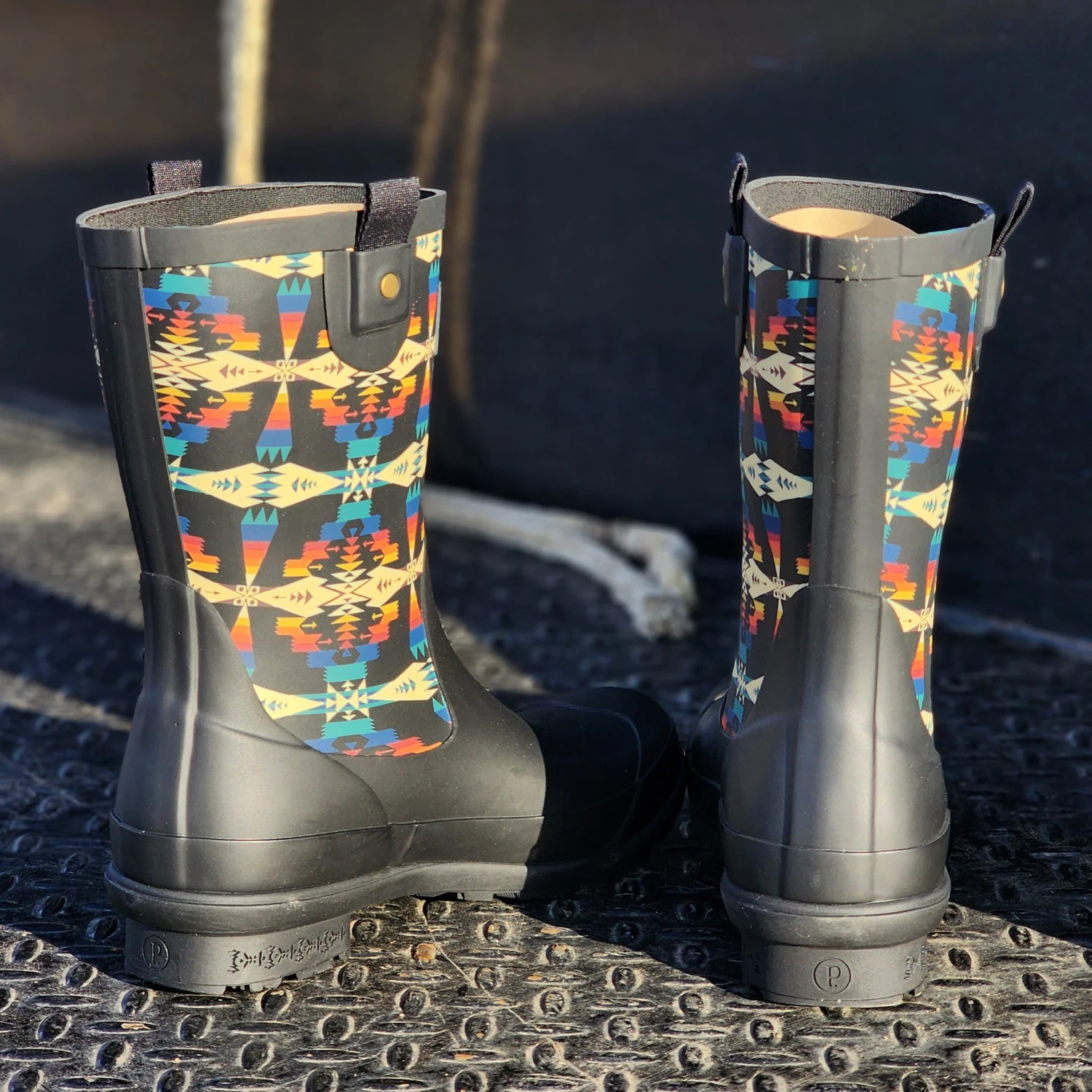 Pendleton Tucson Black Rain Boots - Image 4