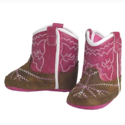 Ariat Infant Pink Twisted Tycoon Lil' Stompers Boots