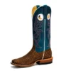 Anderson Bean Cognac Elephant Print Boots