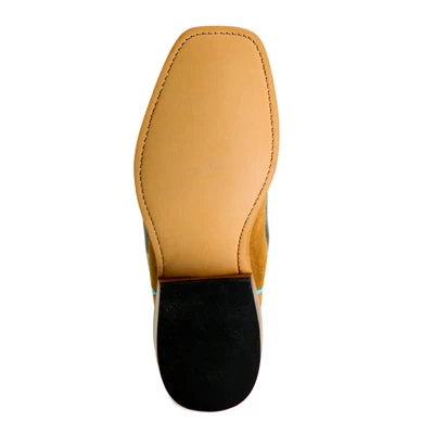 Horse Power Brown Bison Roughout Kid's Boots - Image 5