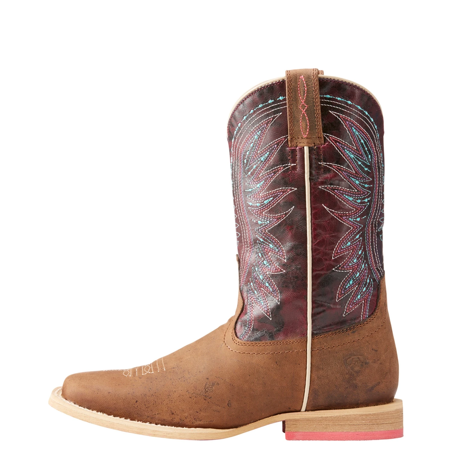Ariat Kid's Sunset And Purple Vaquera Square Toe Boot - Image 3