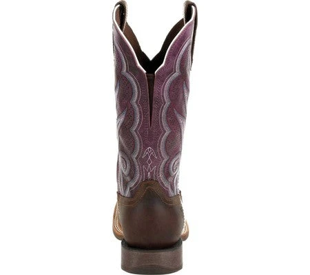 Durango Brown And Plum Lady Rebel Pro Ventilated Boots - Image 2