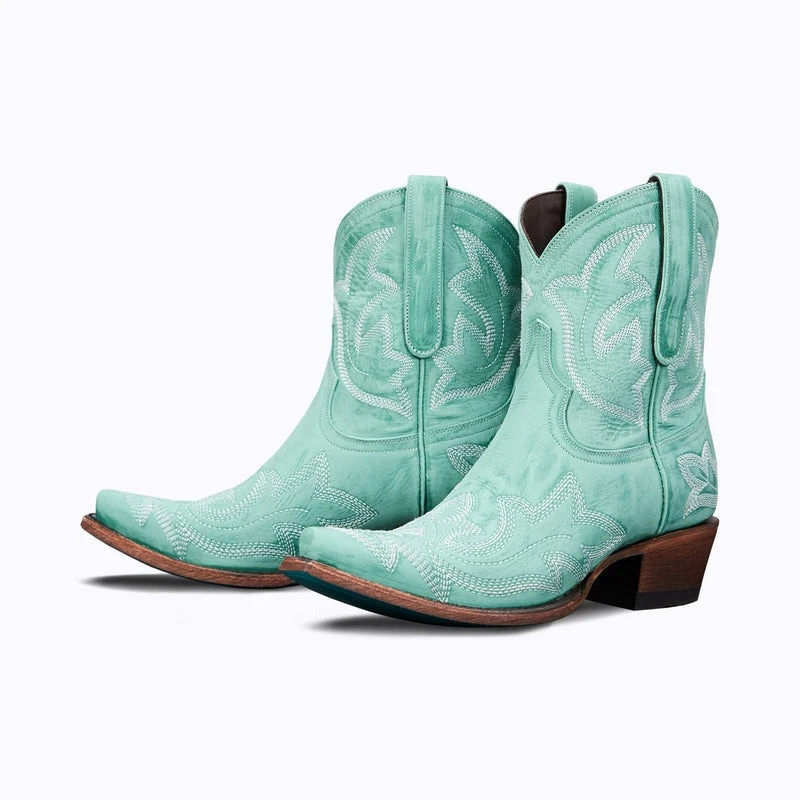 Lane Saratoga Turquoise Bootie