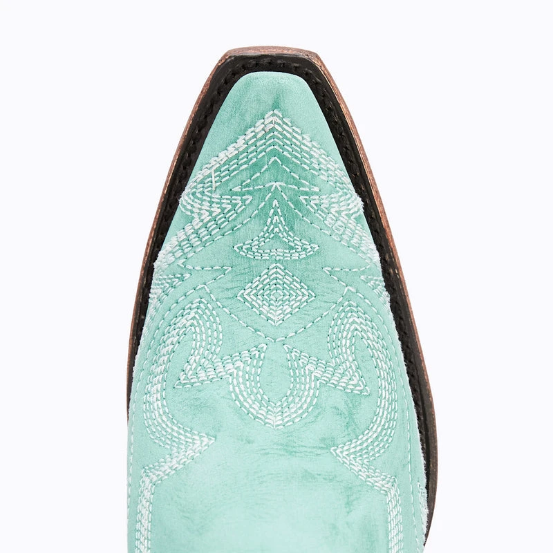 Lane Saratoga Turquoise Bootie - Image 4